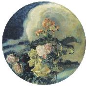Mikhail Vrubel Yellow Roses, oil painting